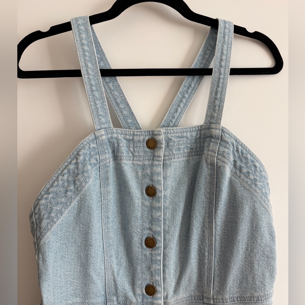 Apiece Apart Sky Blue Denim Top